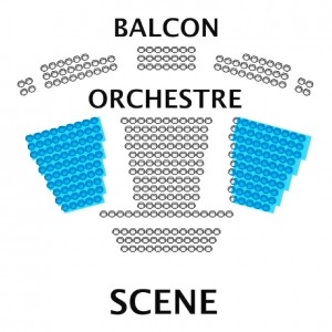 Plan salle Théâtre des Variétés de Monaco